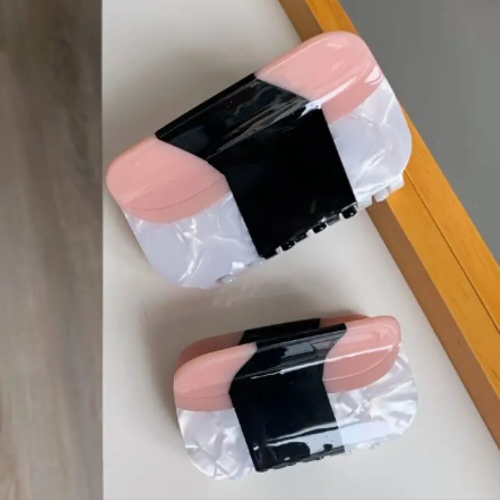 Spam Musubi Hair Claw  Small NWT